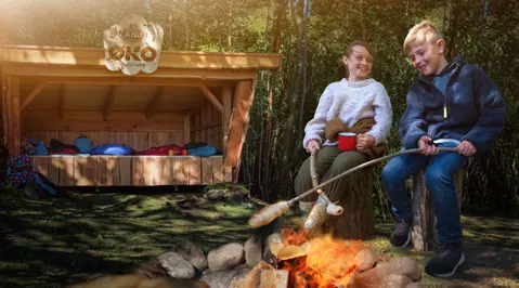 Arla® ØKO Shelter bålhygge