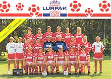 Det Danske fodboldlandshold i 80'erne